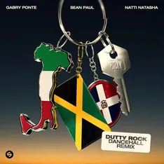 Gabry Ponte, Sean Paul, Natti Natasha – Born To Love Ya (Dutty Rock Dancehall Remix) – cover artwork by Joeri RZN