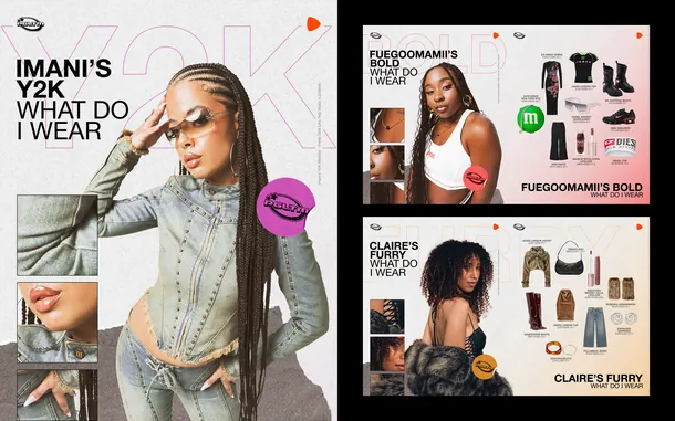 PGLTM editorial layouts – Imani’s Y2K, what do I wear