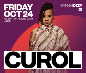 Spinnin’ Deep ADE 2025 – Curol artist visual