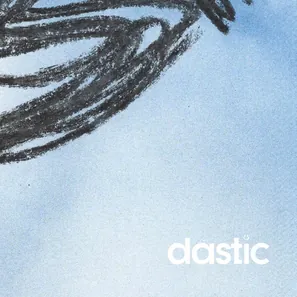 Dastic logo on sky artwork