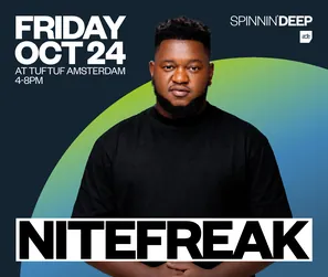 Spinnin’ Deep ADE 2025 – Nitefreak artist visual