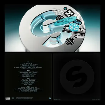 Spinnin’ Sessions vinyl packaging, front and back