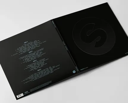 Spinnin’ Records gatefold vinyl sleeve, black